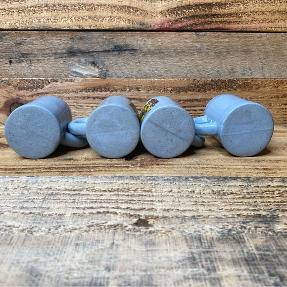 Lot of 4 Miniature German Stoneware Beer Mugs Stein Shot Glasses - Picture 6 of 8